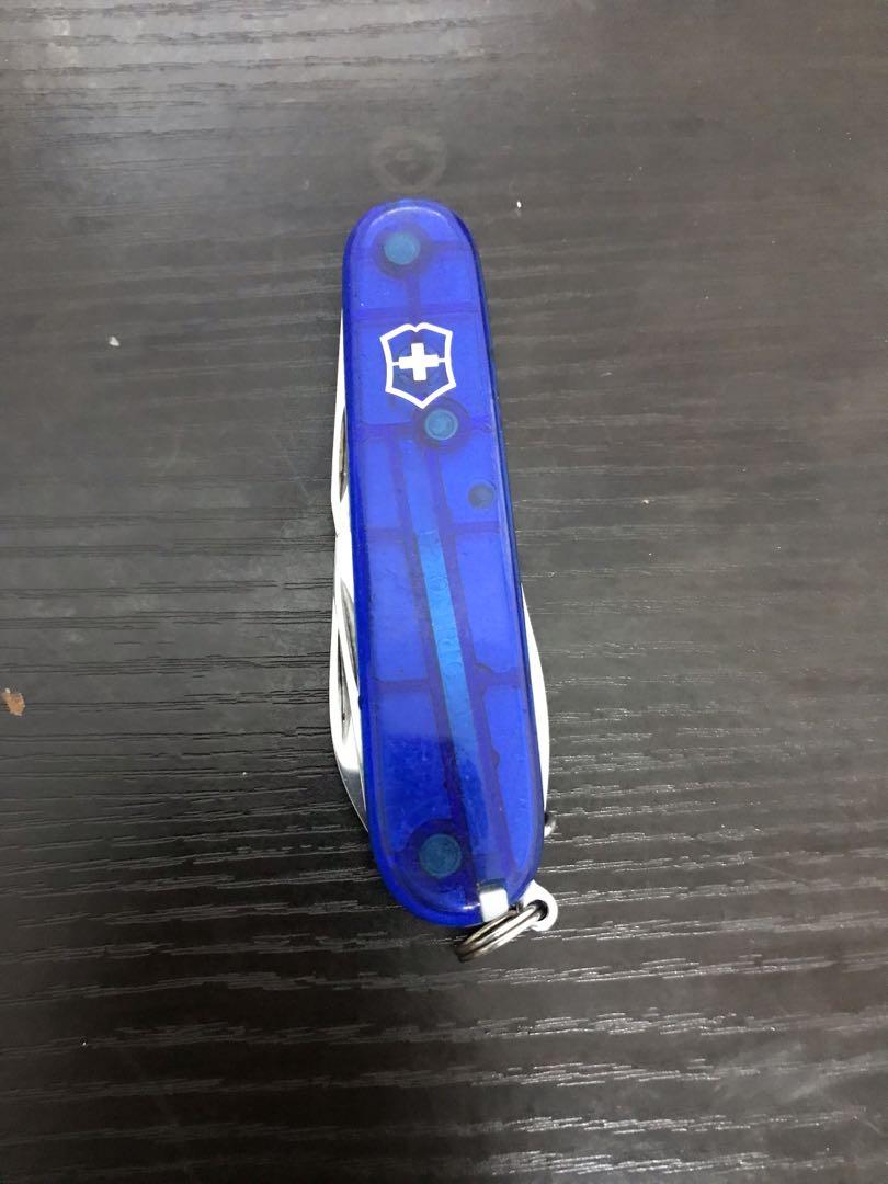 VICTORINOX SPARTAN BLUE TRANS Sports Equipment Hiking Camping