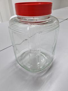 Vintage glass jar