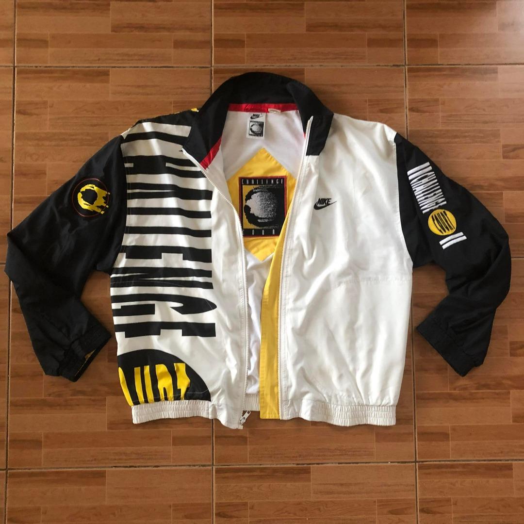 Vintage Nike Challenge Court, Men's Fashion, Coats, Jackets and Outerwear  on Carousell