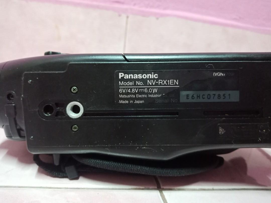 VINTAGE PANASONIC RX1 CAMCORDER, Photography, Video Cameras on Carousell
