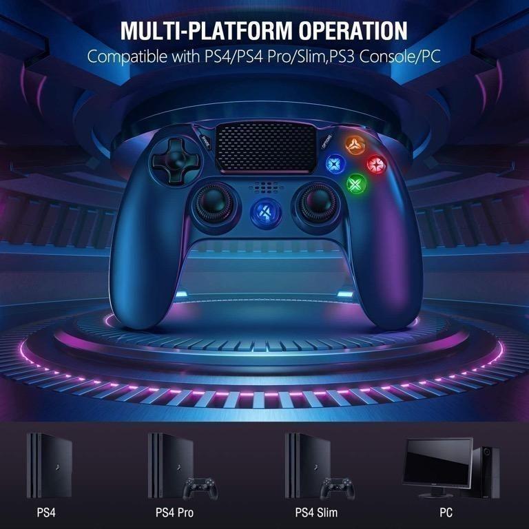 Wireless Controller for PS4, Proslife Controllers Gamepad for for ...