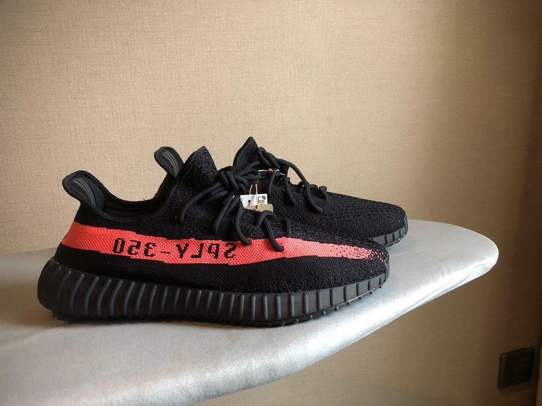 Adidas yeezy 350 v2 core black red shop