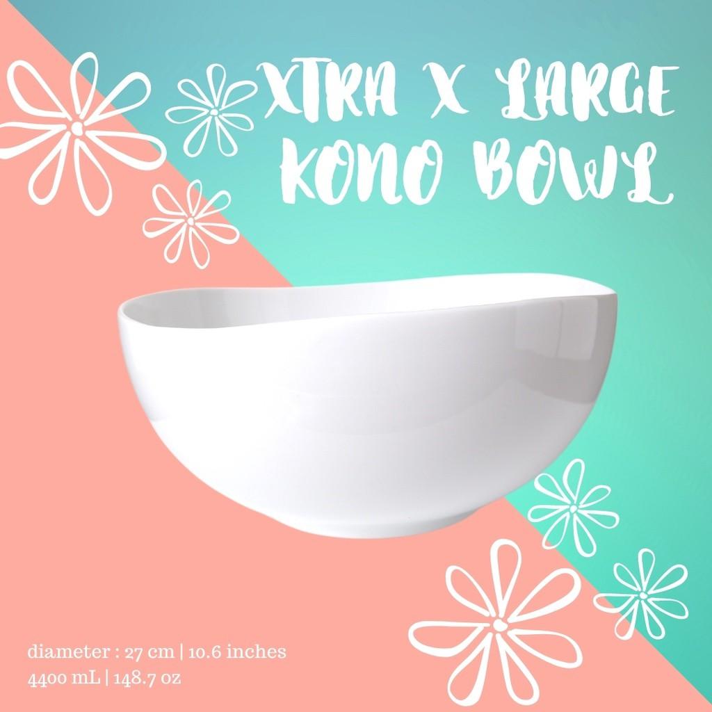 XTRA X-LARGE KONO Porcelain Bowl Mangkok Saji Keramik Mangkuk