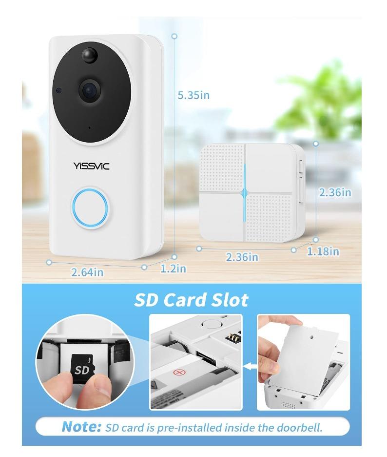 yissvic doorbell camera
