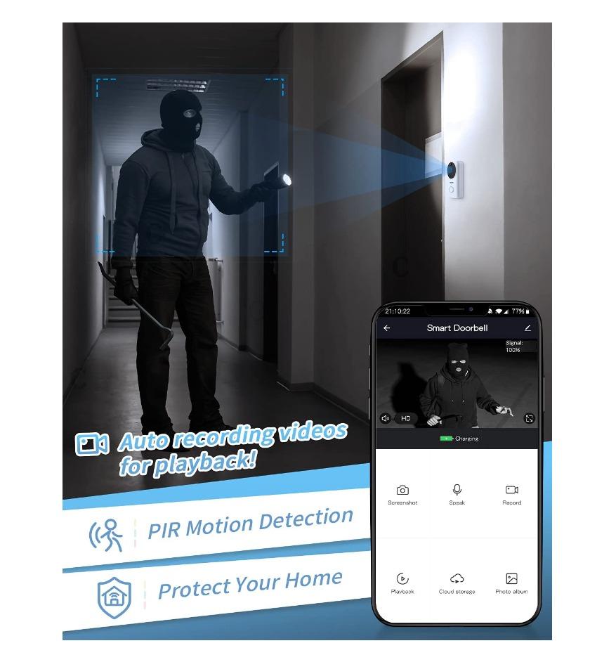 yissvic doorbell camera