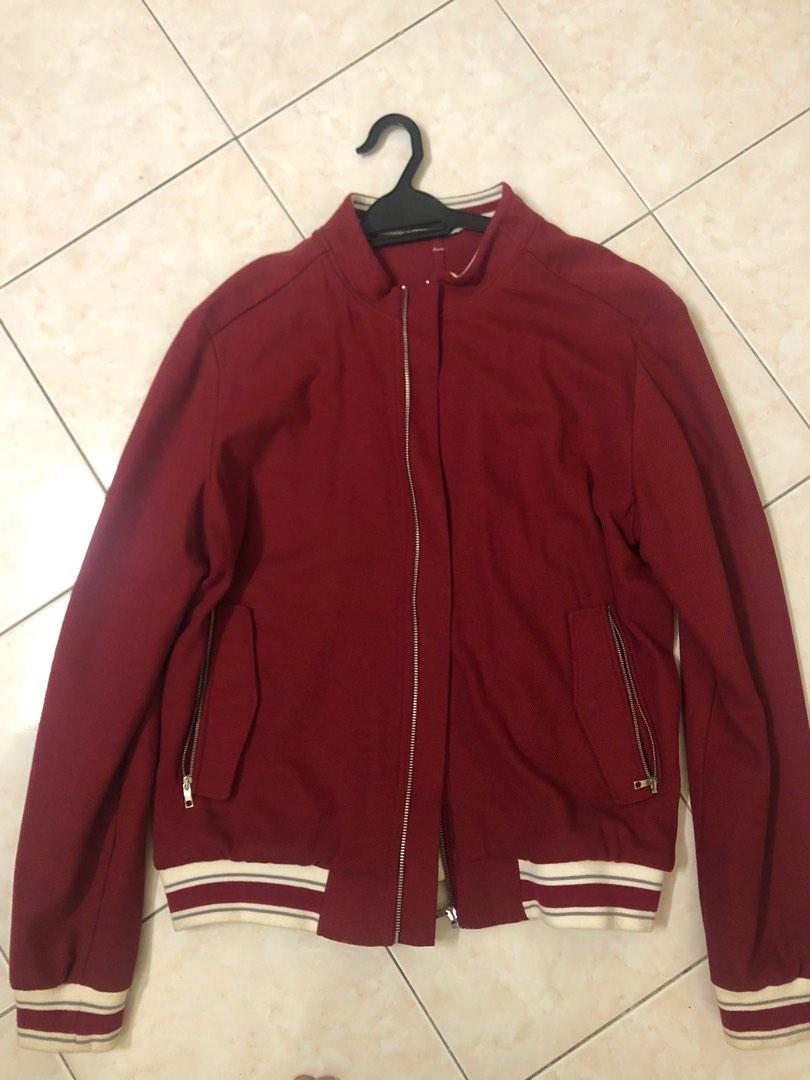 ZARA Varsity Jacket, Men's Fashion, Activewear on Carousell