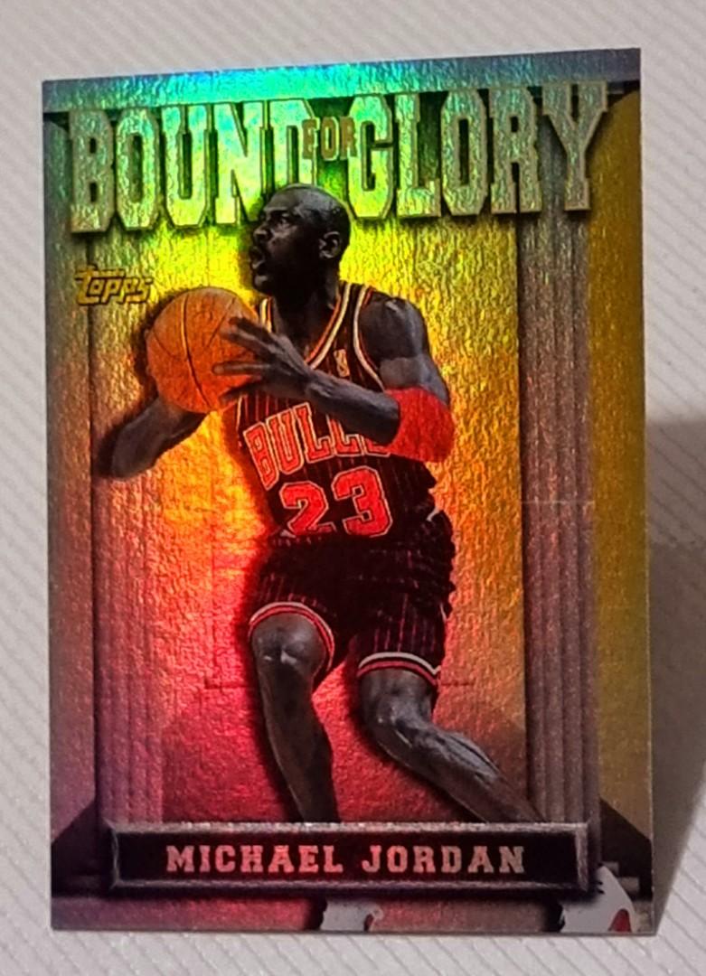 1997-98 Topps Bound For Glory Michael Jordan, Hobbies & Toys