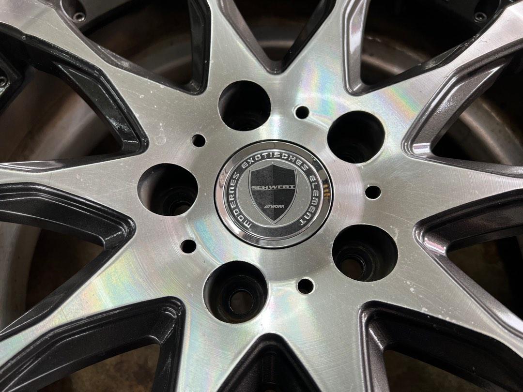 19 work schwert sc2 japan rim Original 2piece Vellfire alphard harrier ...