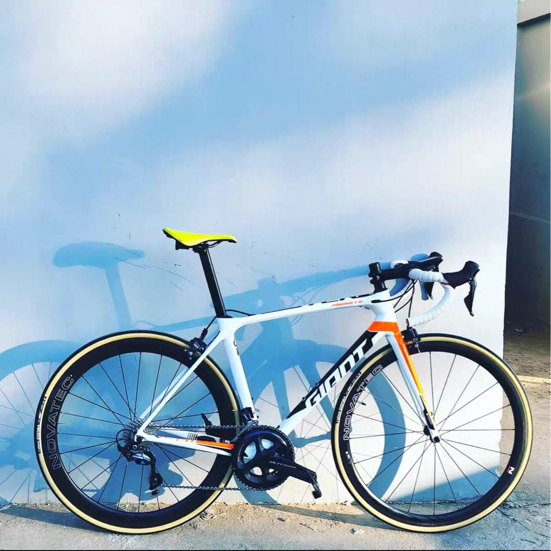 1 UNIT PO 2018 Giant TCR advanced pro FF white orange edition size XS M FRAMESET ONLY caliper version limited road bike aero road bicycle