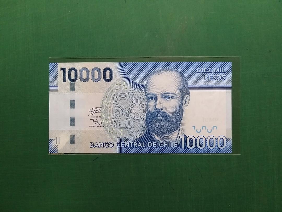 2019年{美洲}智利10000比索CJ版CJ90834966全新直版UNC級, 興趣及遊戲, 收藏品及紀念品, 錢幣- Carousell
