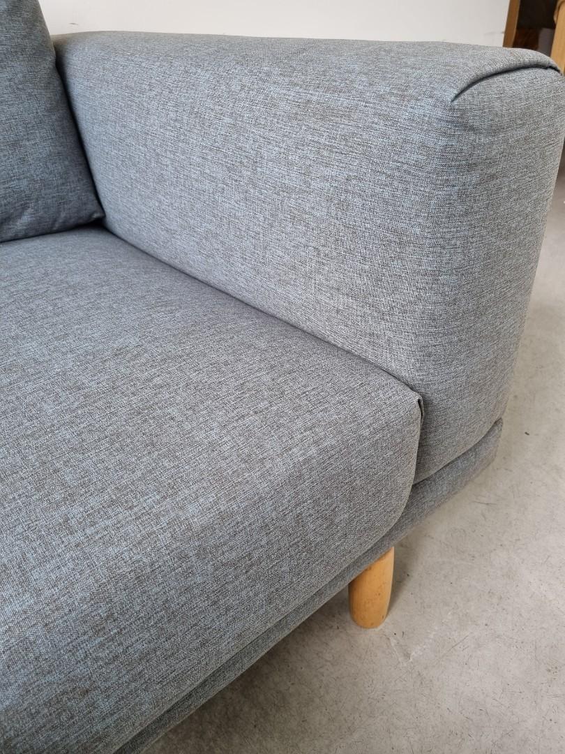 3 Seater Fabric Sofa, Removable Covers, Furniture & Home Living, Furniture, Sofas on Carousell