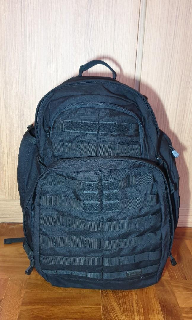 5.11 Rush 72 black 1050D ballistic nylon