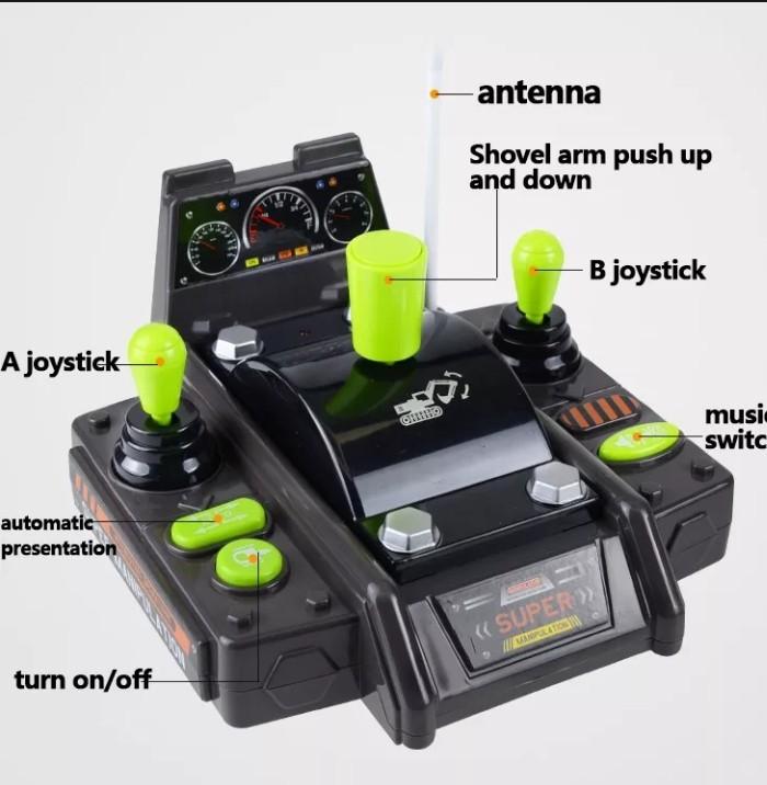 8 Channel Remote Control Excavator, Hobbies & Toys, Toys & Games on ...
