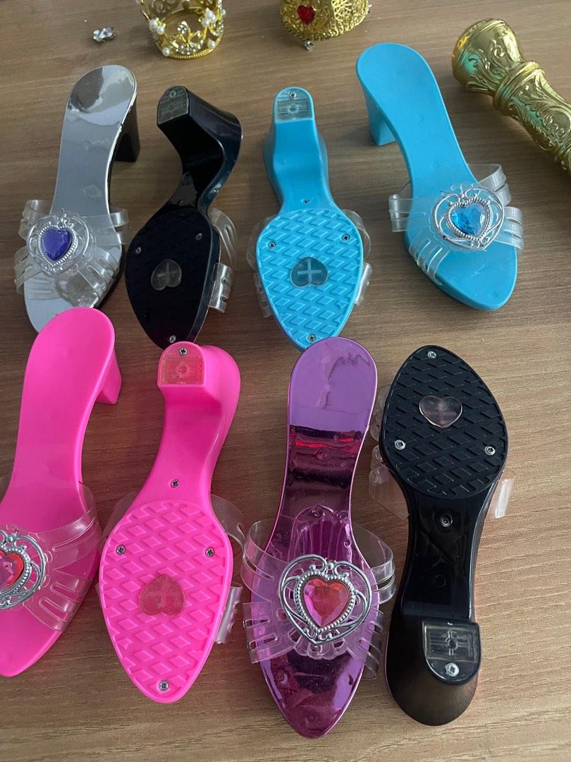 Childrens plastic discount high heels