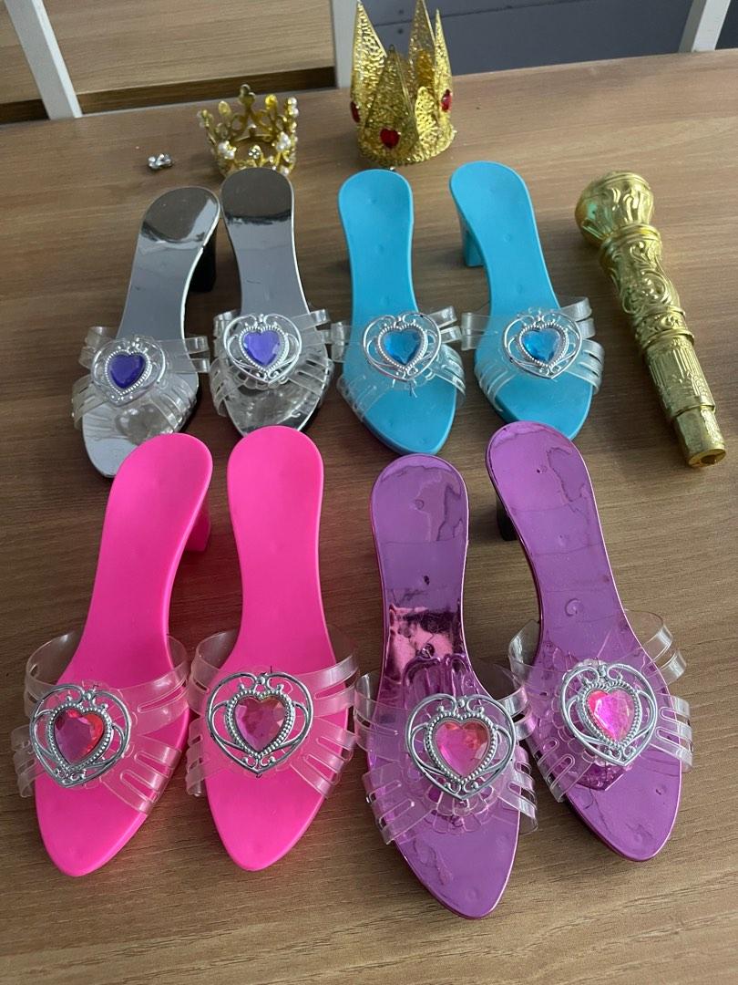 Childrens plastic high discount heels