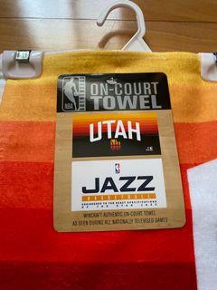 現貨 NBA 城市版專用毛巾 JAZZ 爵士 City Edition on Court