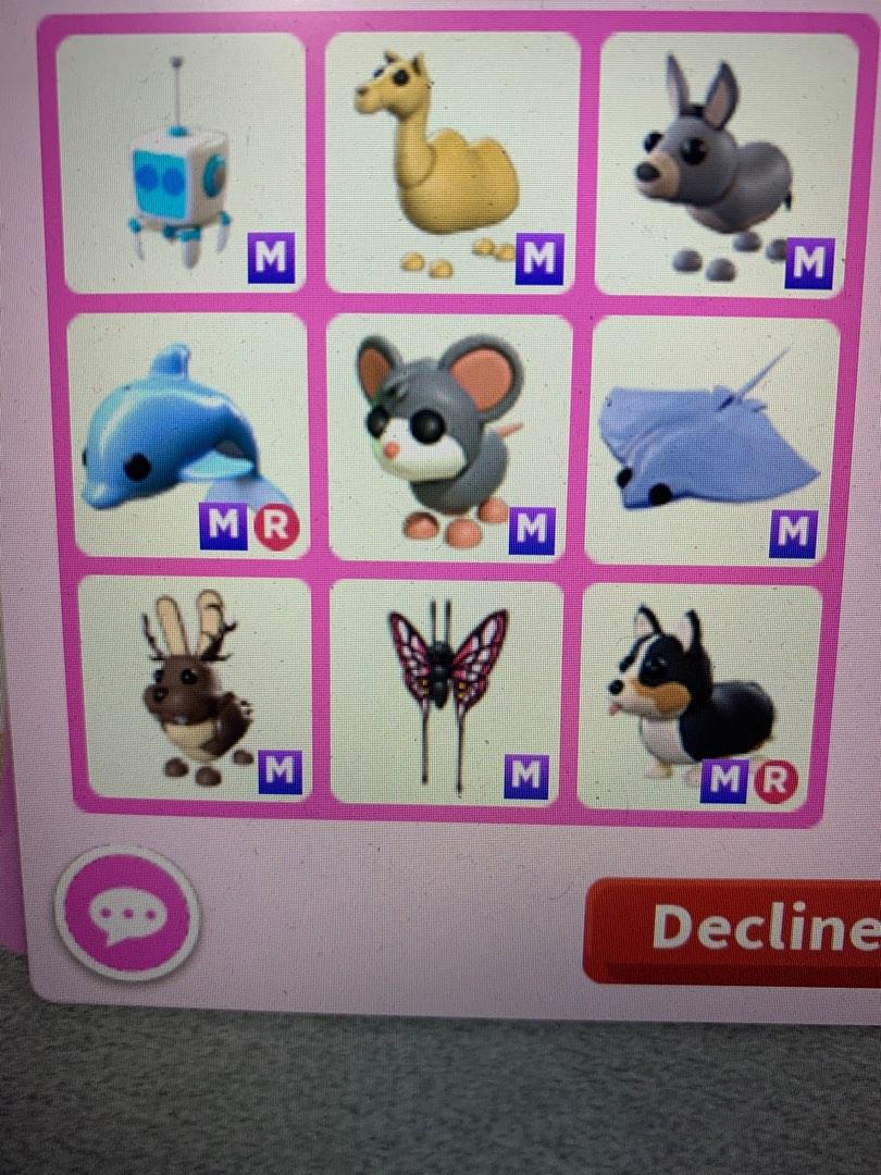 Adopt me Mega Neon Pet, Video Gaming, Gaming Accessories, InGame