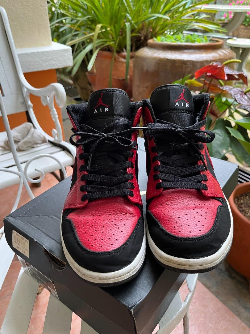 Jordan 1 mid bred 2018 clearance