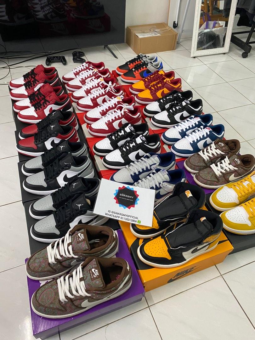 low dunk jordan 1