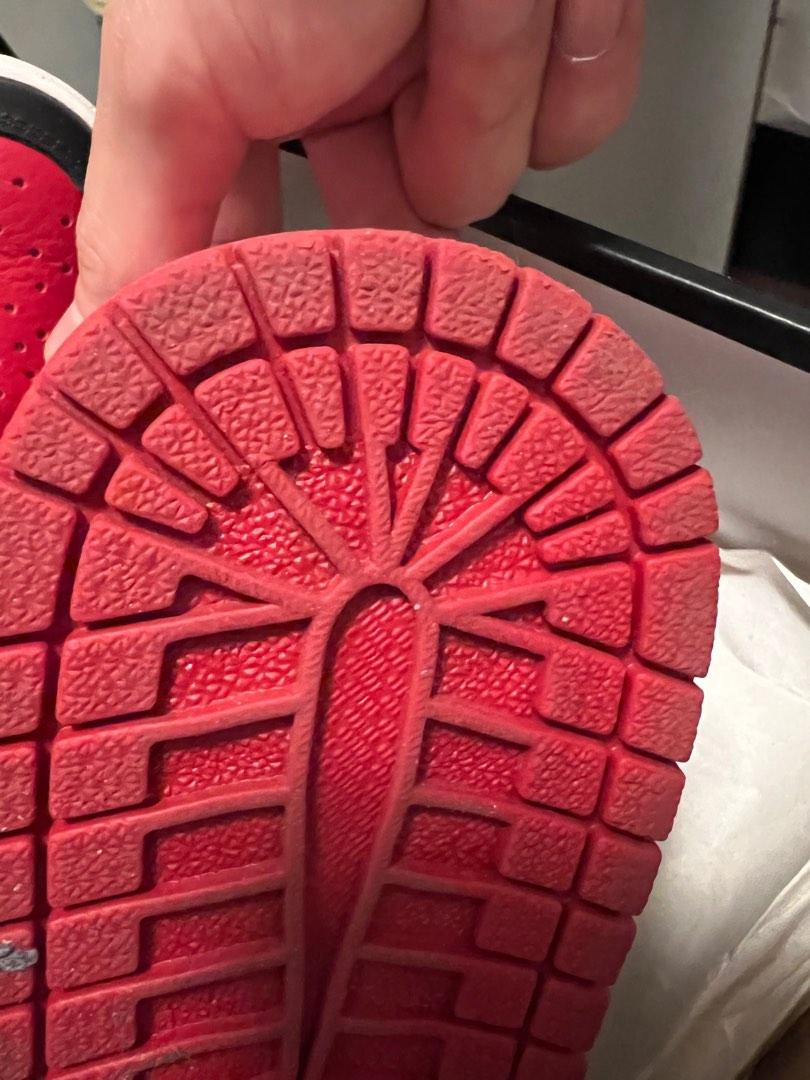 aj1 high bred toe