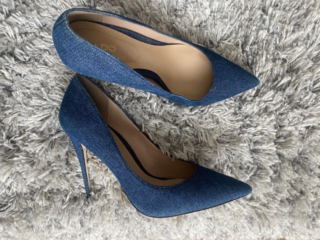 Aldo denim clearance pumps