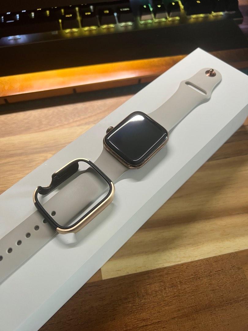 Apple watch 4 44mm stainless steel gold sale