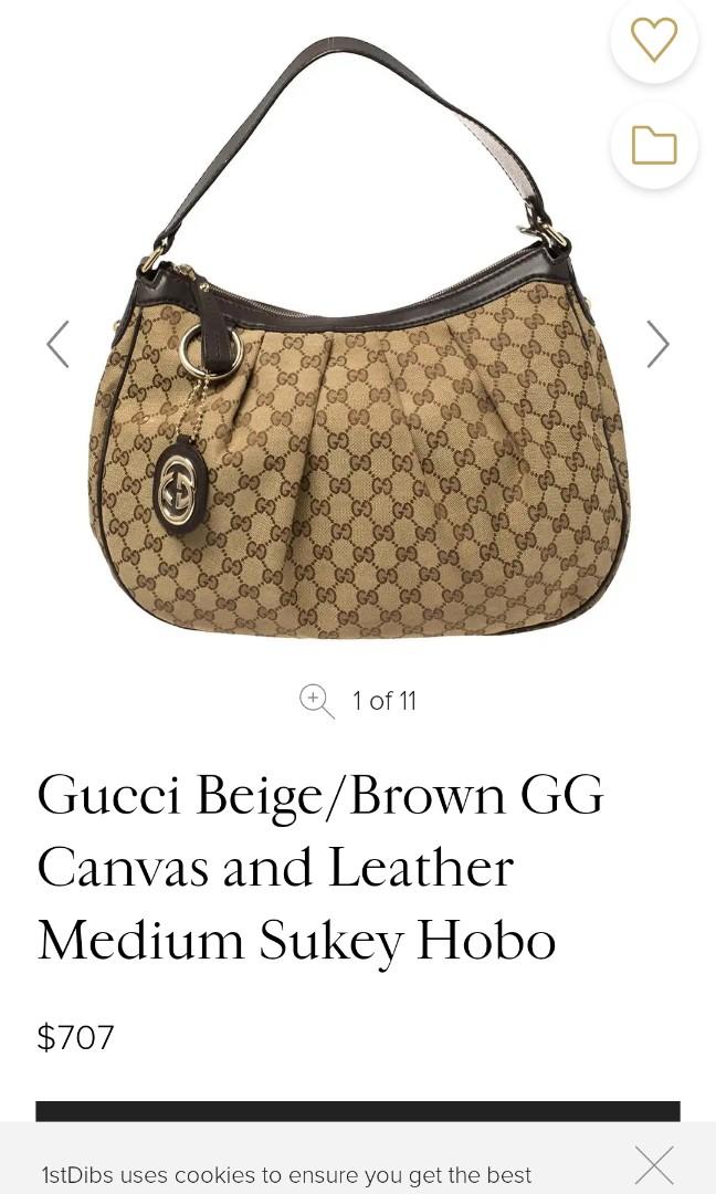 Authentic Gucci (Category: Luxury Bags & Wallets) located in Del Monte. Submitted by silvertree_520244 (Listing ID 1183810428, Image 2). Description: well used, ganda sa personal, gold na gold pa hardware.