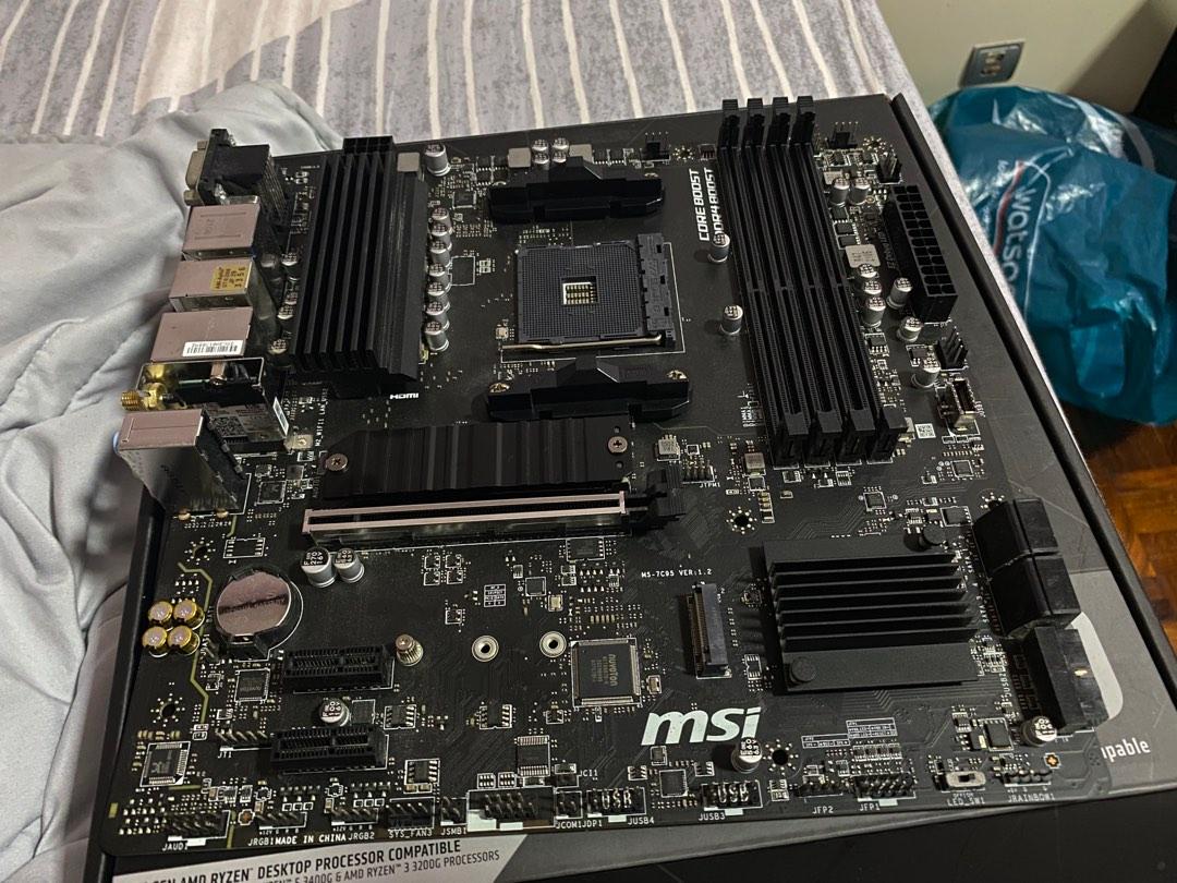 B550M PRO-VDH WIFI gaming motherboard, Computers & Tech, Parts ...