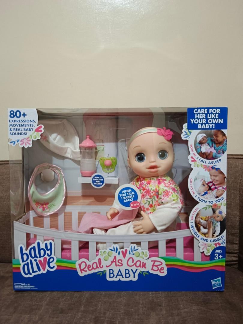 Baby alive real as outlet can be target