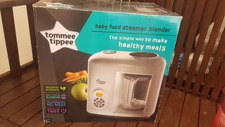 Baby food steamer and blender in one