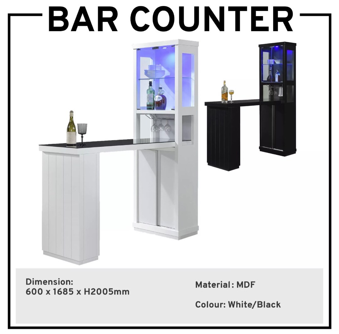 Bar Counter Partition Bar Table High Table, Furniture & Home Living, Furniture, Tables & Sets on