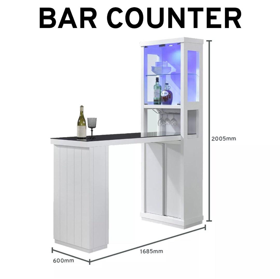Bar Counter Partition Bar Table High Table, Furniture & Home Living, Furniture, Tables & Sets on