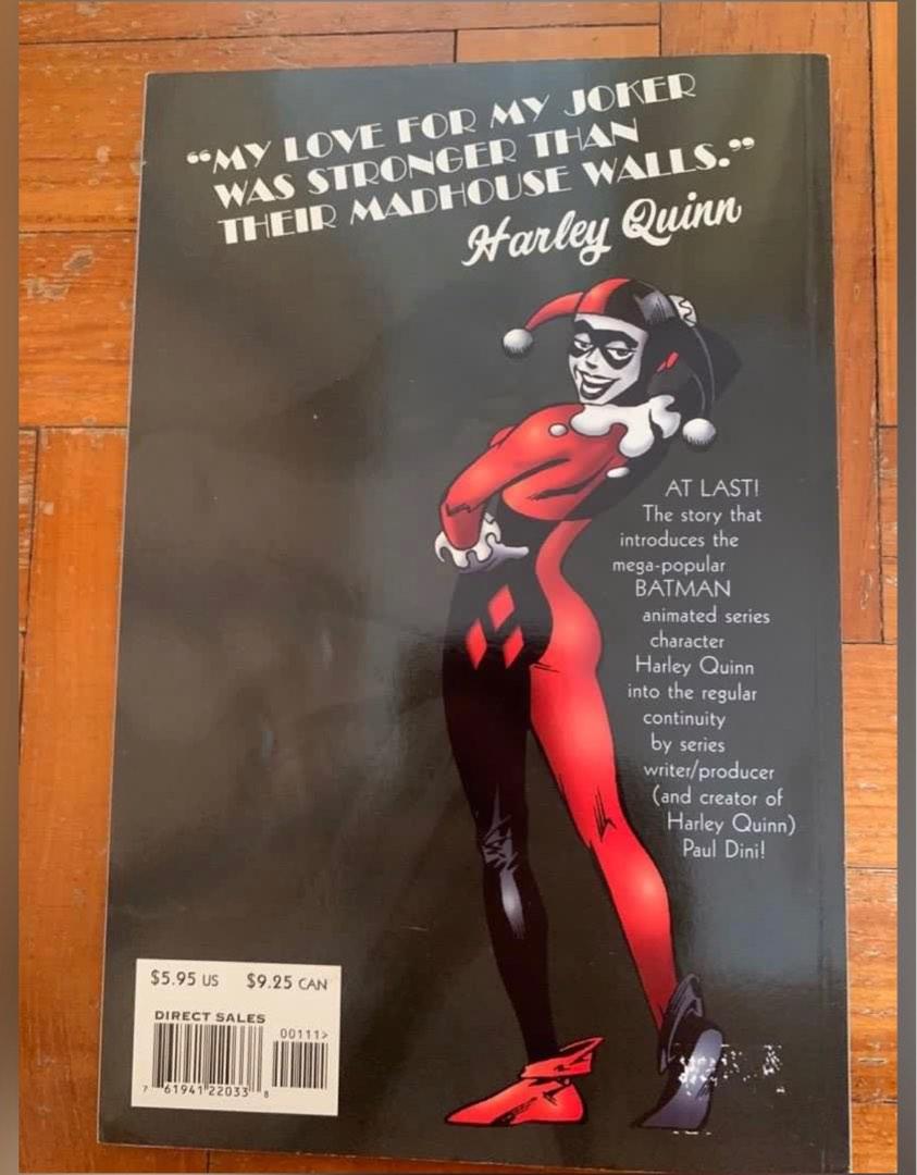 Batman Harley Quinn 1999 FIRST PRINTING, Hobbies & Toys, Books & Magazines,  Comics & Manga on Carousell