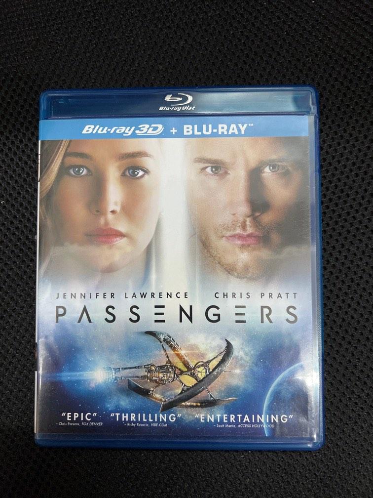 Blu Ray 7033 3D+2D (雙碟版) 太空潛航者Passengers 珍妮花羅倫絲基斯柏特(中英文字幕), 興趣及遊戲, 音樂、樂器&  配件, 音樂與媒體-