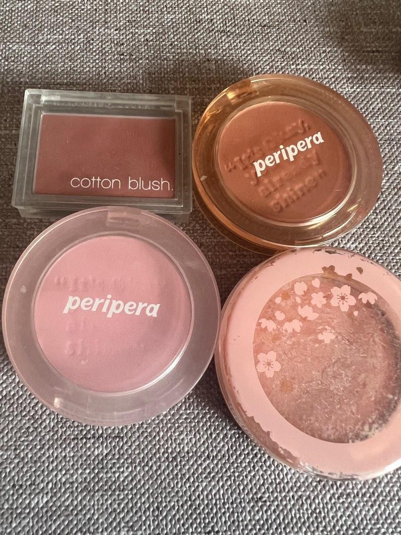 Blushers (Category: Makeup) located in Singapore. Submitted by minunvz (Listing ID 1183758721, Image 1). Description: Peripera $3 each Missha cotton blush $3 Etude house blusher $3 4 for $10 .