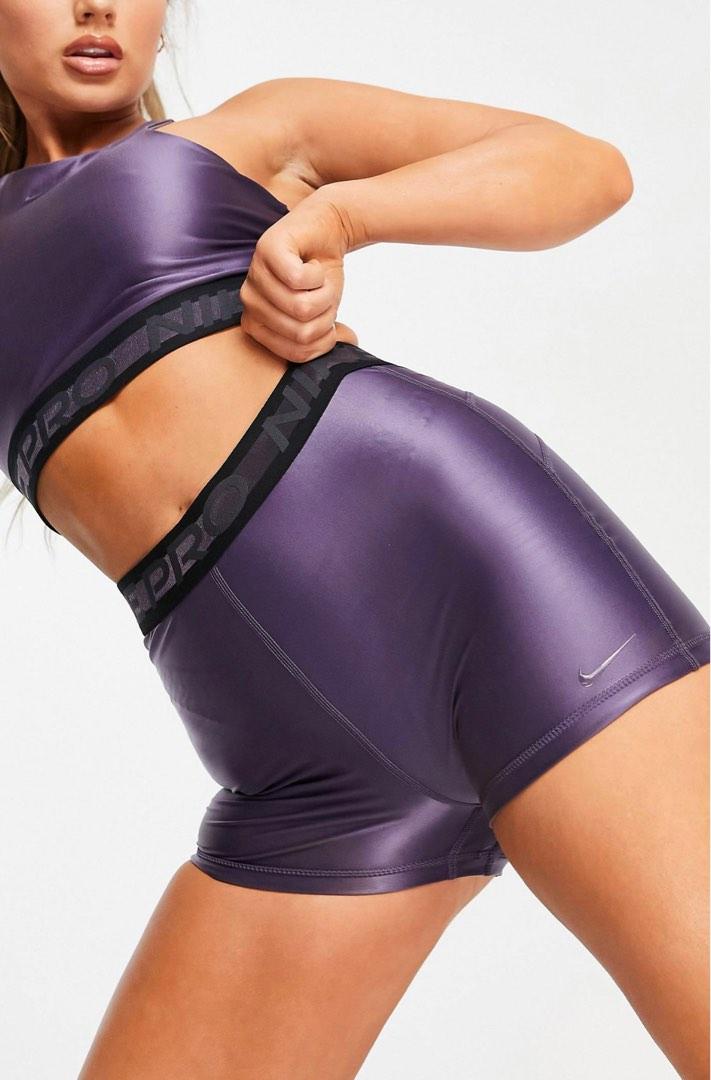 Nike Pro Hypercool Glamour Tight Purple