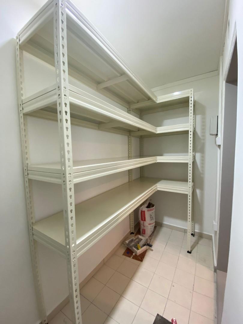 Boltless Shelving Storage Rack for Storeroom, Utility Room, BTO, Bomb