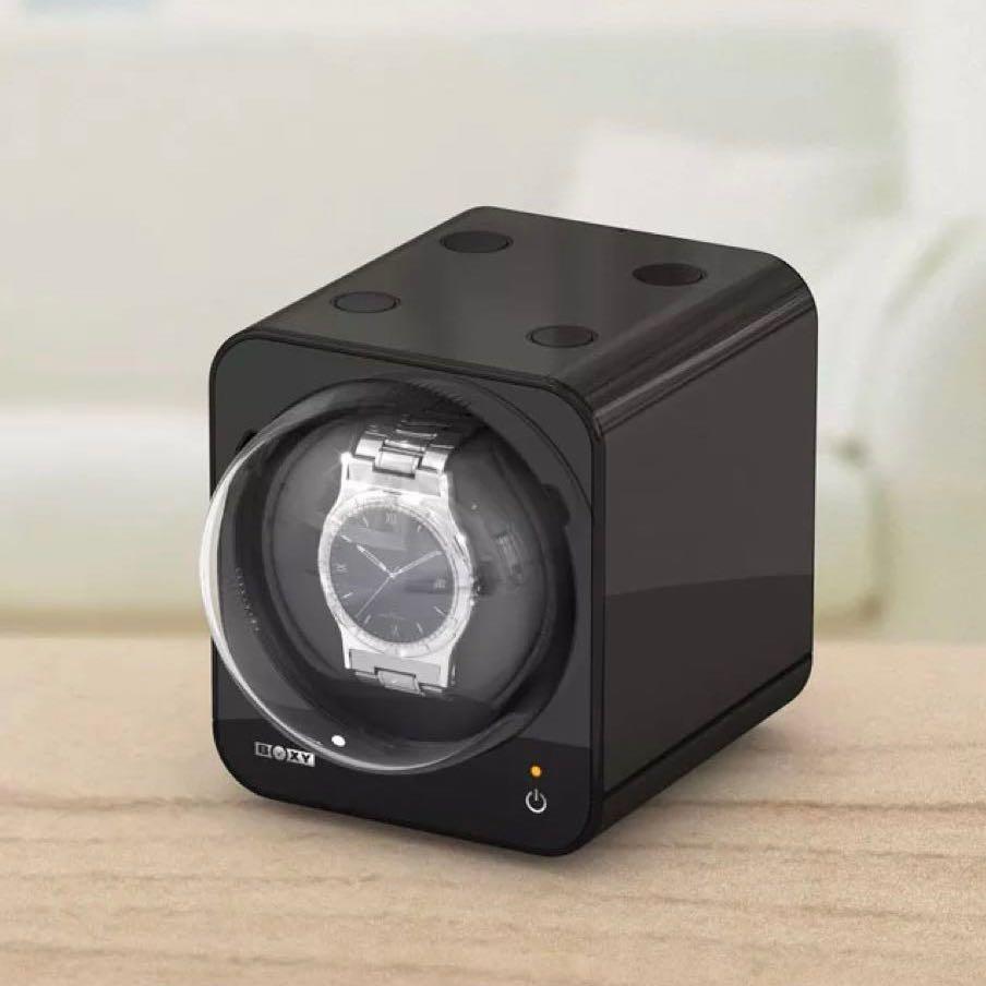 Boxy watch winder electric / plug in, Luxury, Watches on Carousell