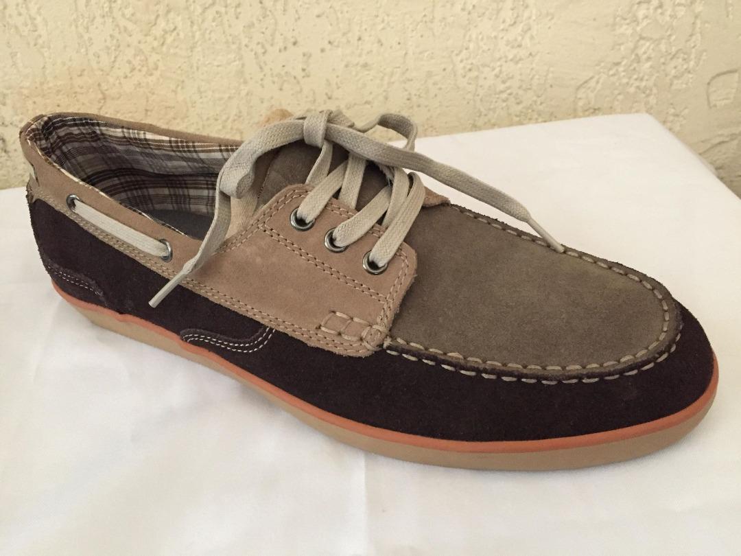 Brand New CLARKS Size 13 Leather Boat Shoes Men s Fashion Footwear Casual Shoes on Carousell