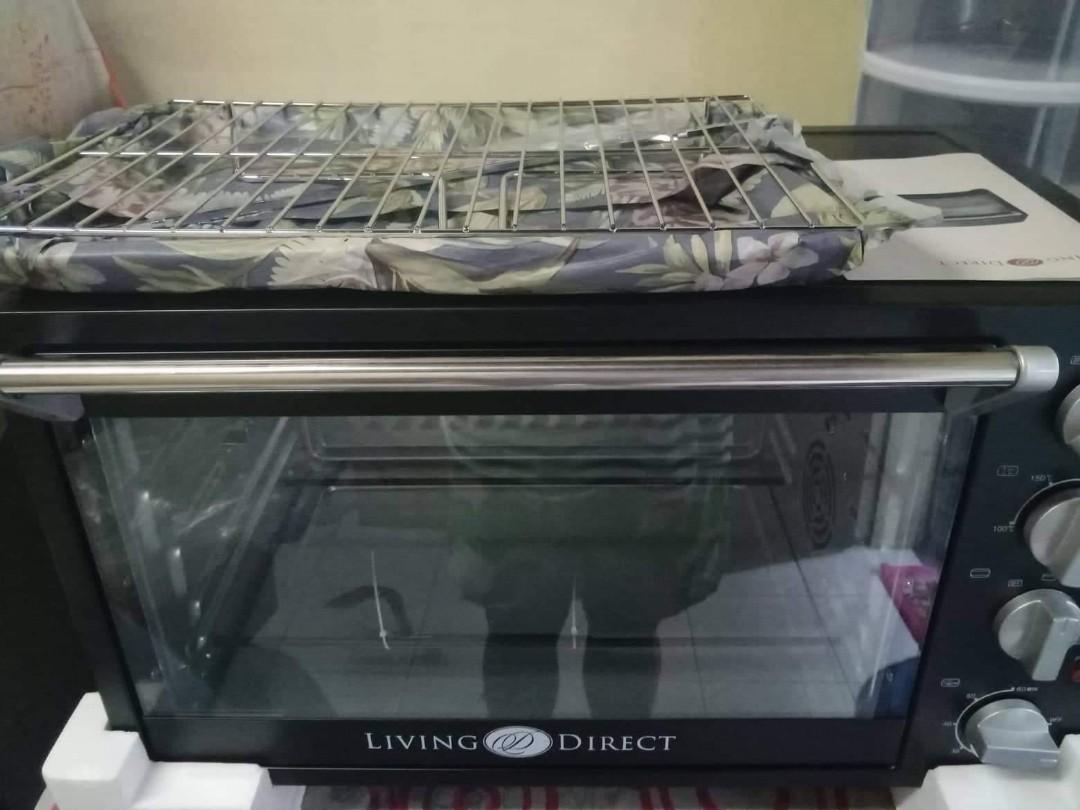 Brand New Living Direct Electric Oven & Complete Set of Measuring Cup & Stainless Large Mixing