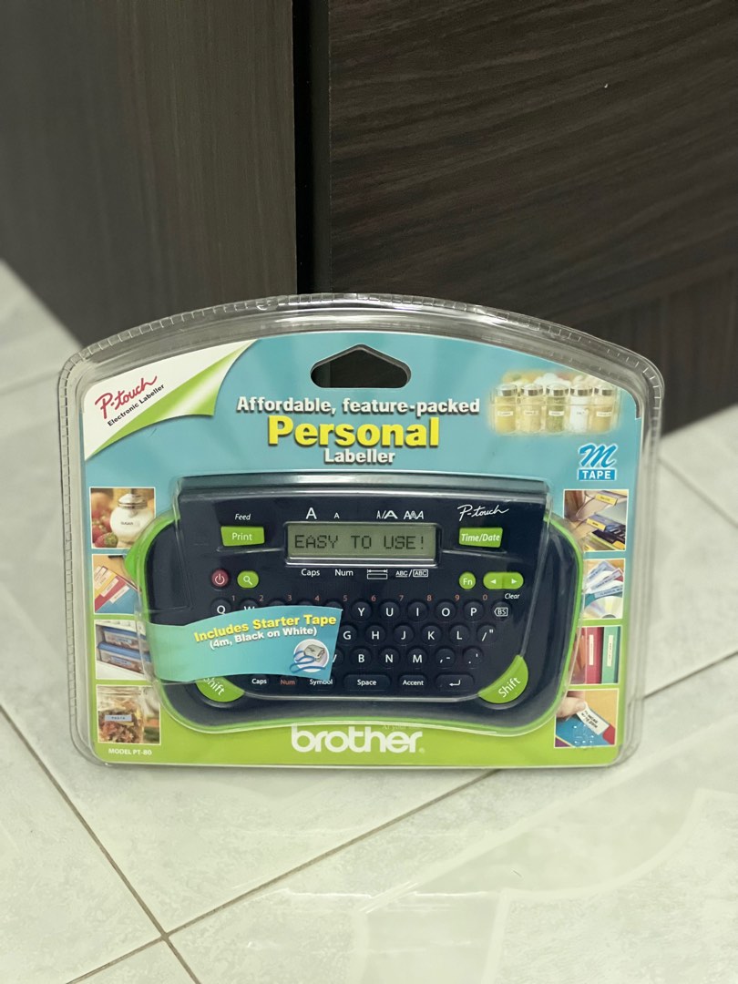 Brother PT-80 P-touch Label Printer, Computers & Tech ...