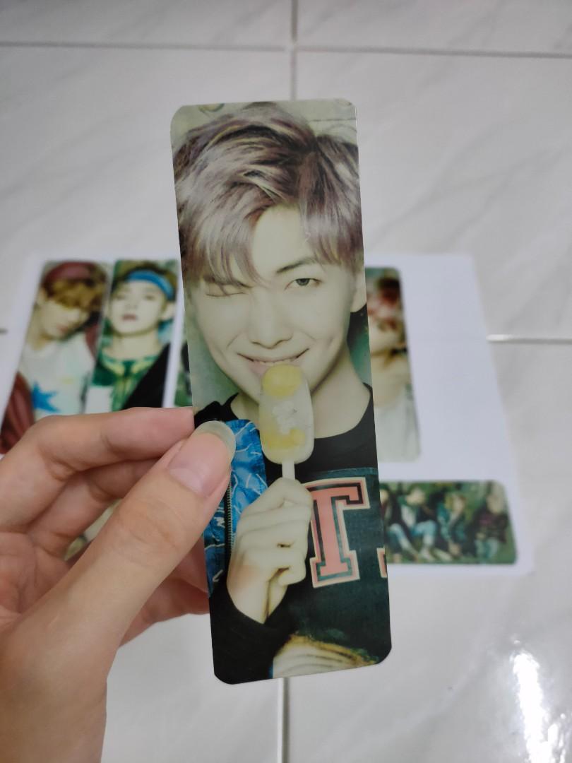 BTS Wings You never walk alone bookmark, Hobbies & Toys, Collectibles