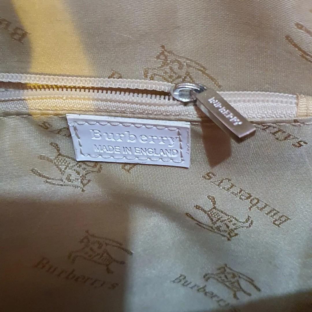 Burberry london blue label made in;england,mini ransel