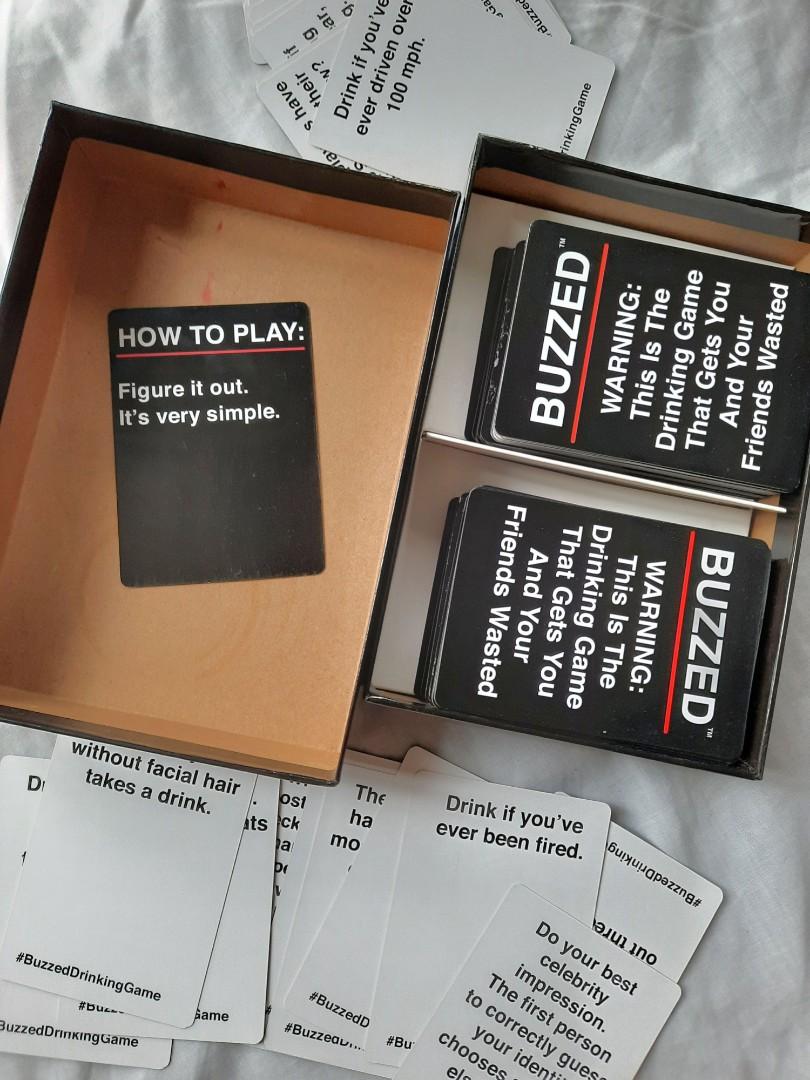 Buzzed Card game, Hobbies & Toys, Toys & Games on Carousell