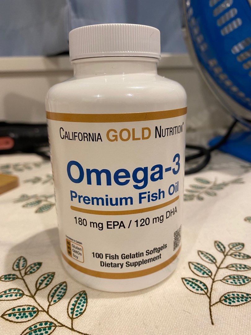 California Gold Nutrition Omega3, 健康及營養食用品, 健康補充品, 健康補充品 維他命及補充品