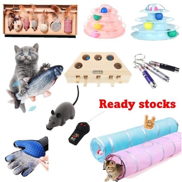 Cat Toys Pets Toy Cats Toy Catnip Ball Tunnel Multi Tier UFO Disc Toy