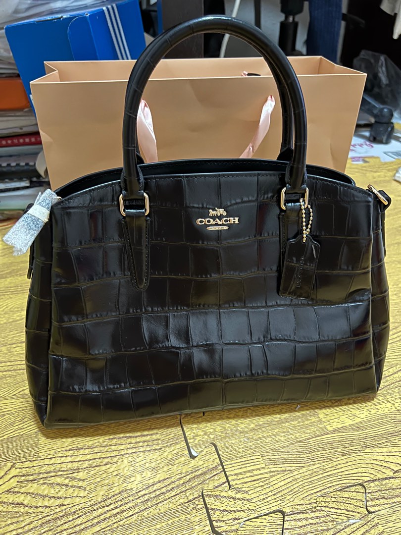 Coach shop sage satchel