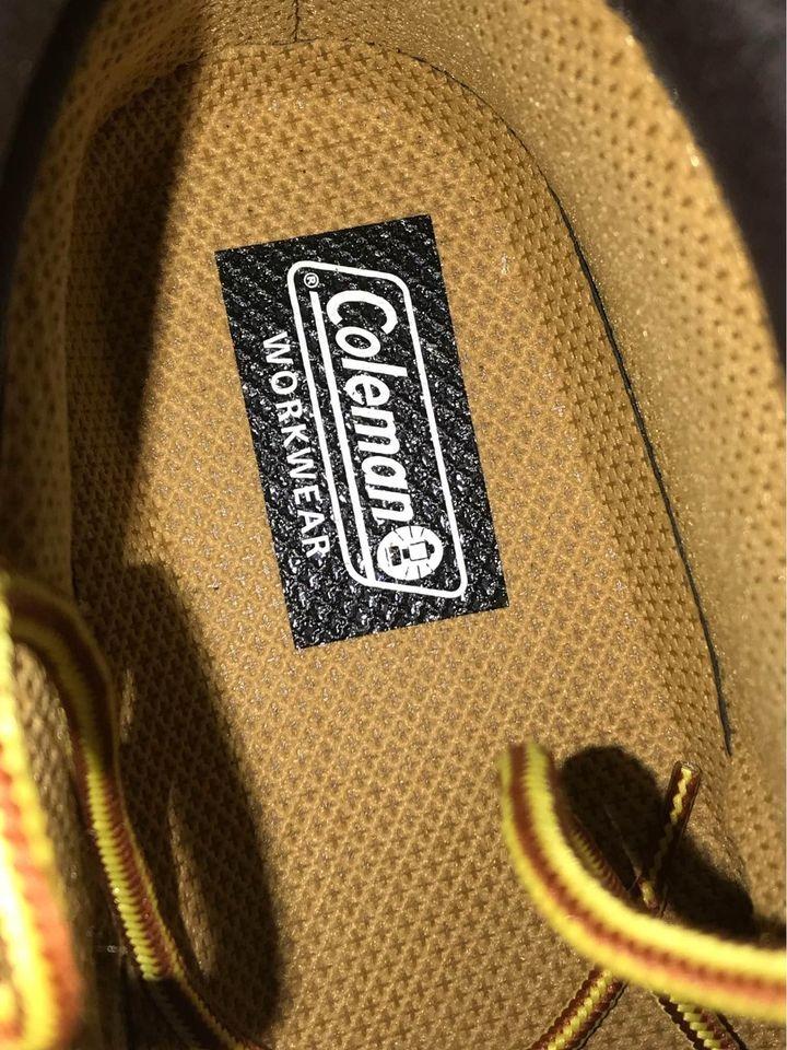 Coleman Workwear Steel Toe Boots size 8 US Men s Fashion