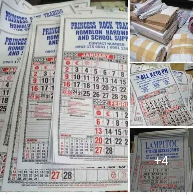 Commercial Calendar Legal Size Personalized Design FREE LAYOUT FOR