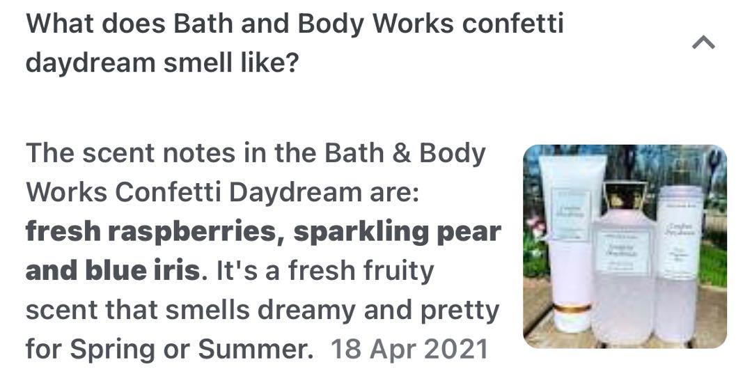 Confetti Daydream fragrance mist, Beauty & Personal Care, Fragrance